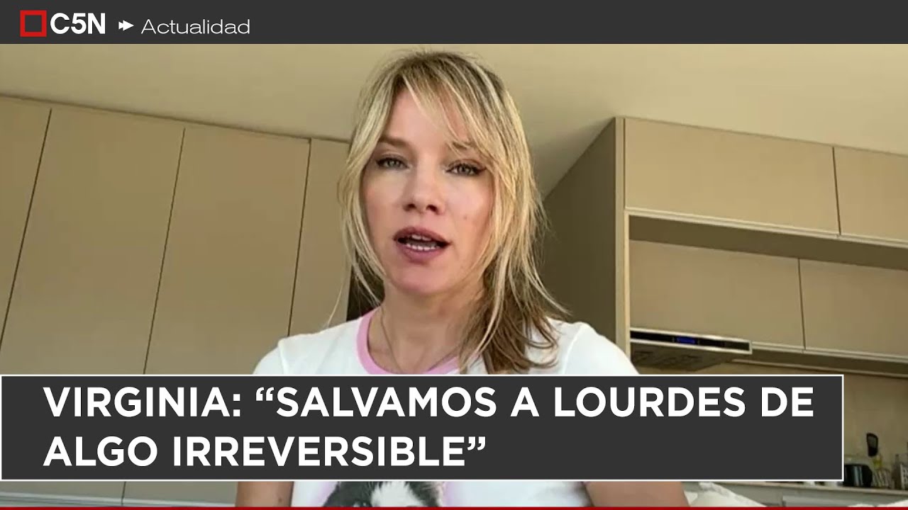 VIRGINIA de BANDANA en EXCLUSIVA con C5N