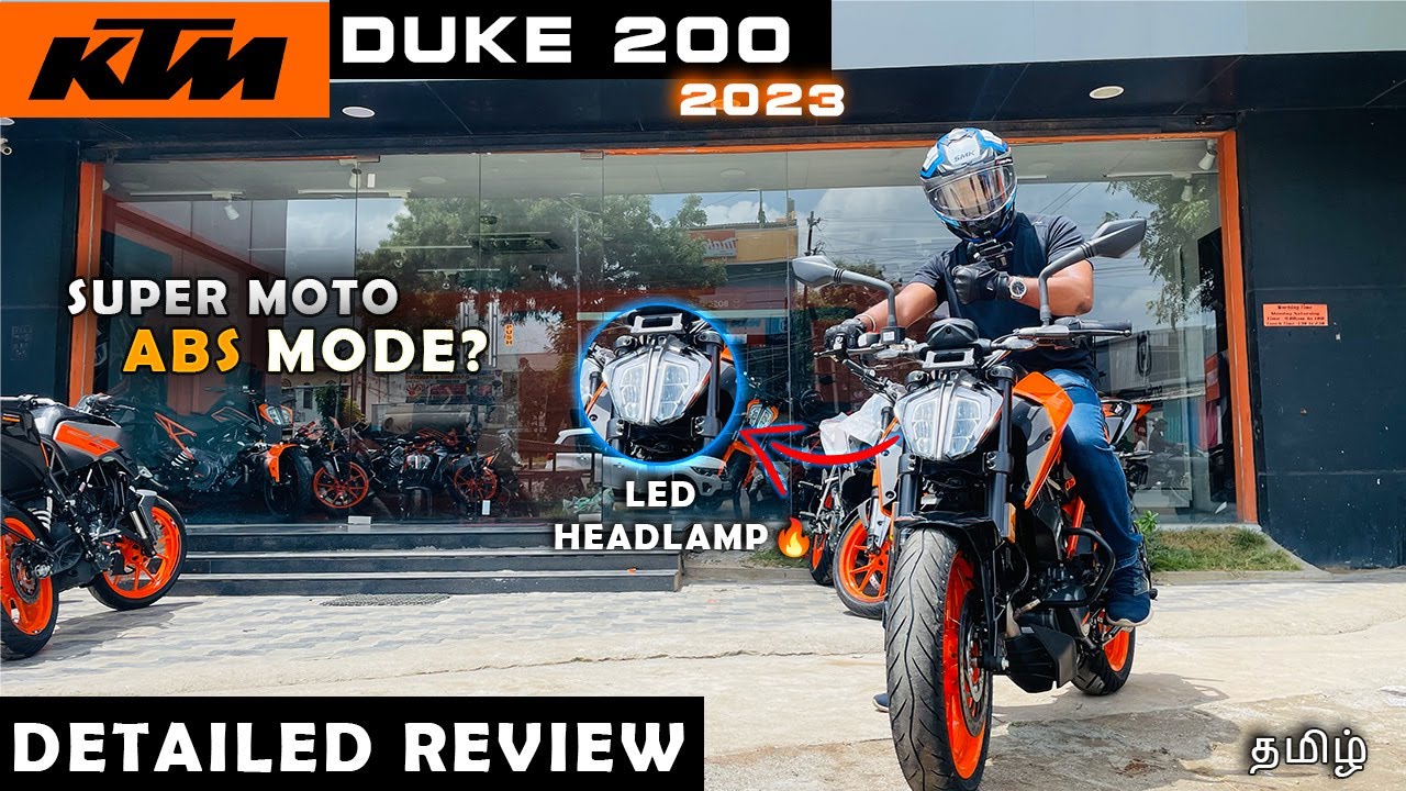KTM Duke 200 2023 Review tamil | Test Drive | LED Headlamps |LIKE| COMMENT|SUBSCRIBE| #ktm