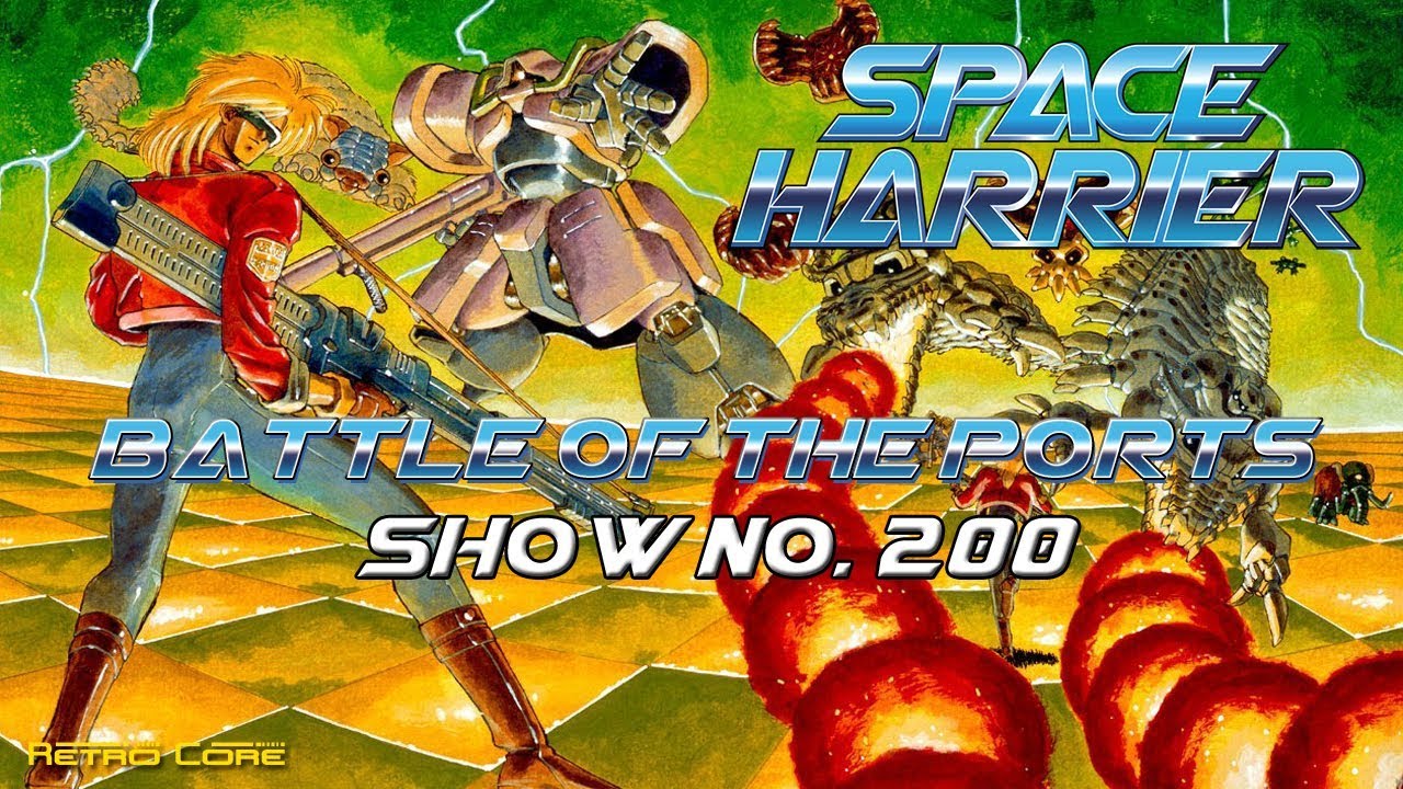 Battle of the Ports - Space Harrier - Updated (スペースハリアー) Show #200 - 60fps