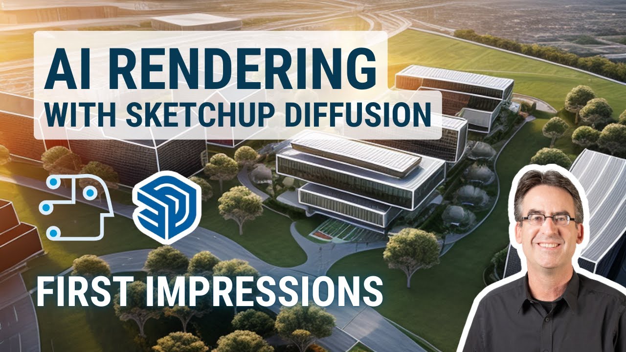 Рендеринг ИИ с помощью SketchUp Diffusion — первые впечатления