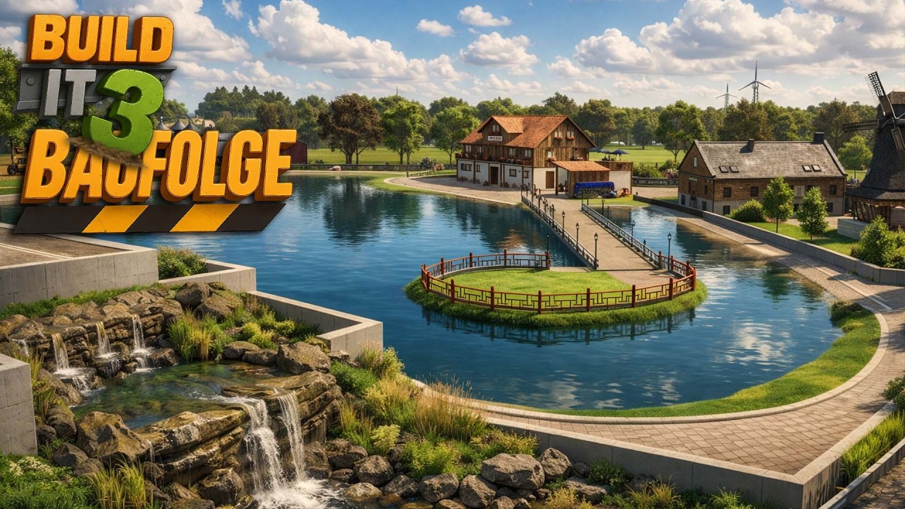 Vom Plateau zum Paradies – riesiger See entsteht 🌊🏗️ Baufolge#7 | Build It 3 - LS25