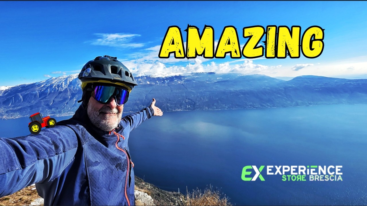 UN BALCONE SUL LAGO DI GARDA: Cima Comer @EBIKESTOREBRESCIA