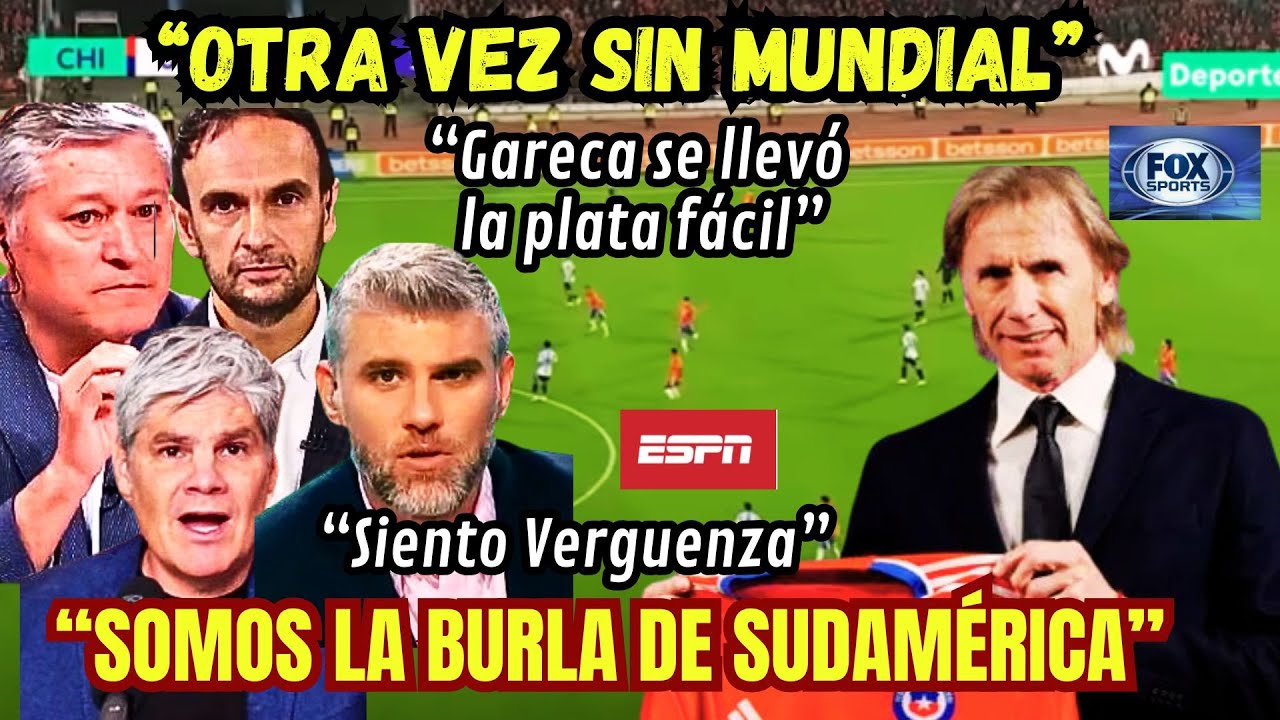 😡RESUMEN de toda la PRENSA CHILENA contra GARECA tras Eliminación del Mundial