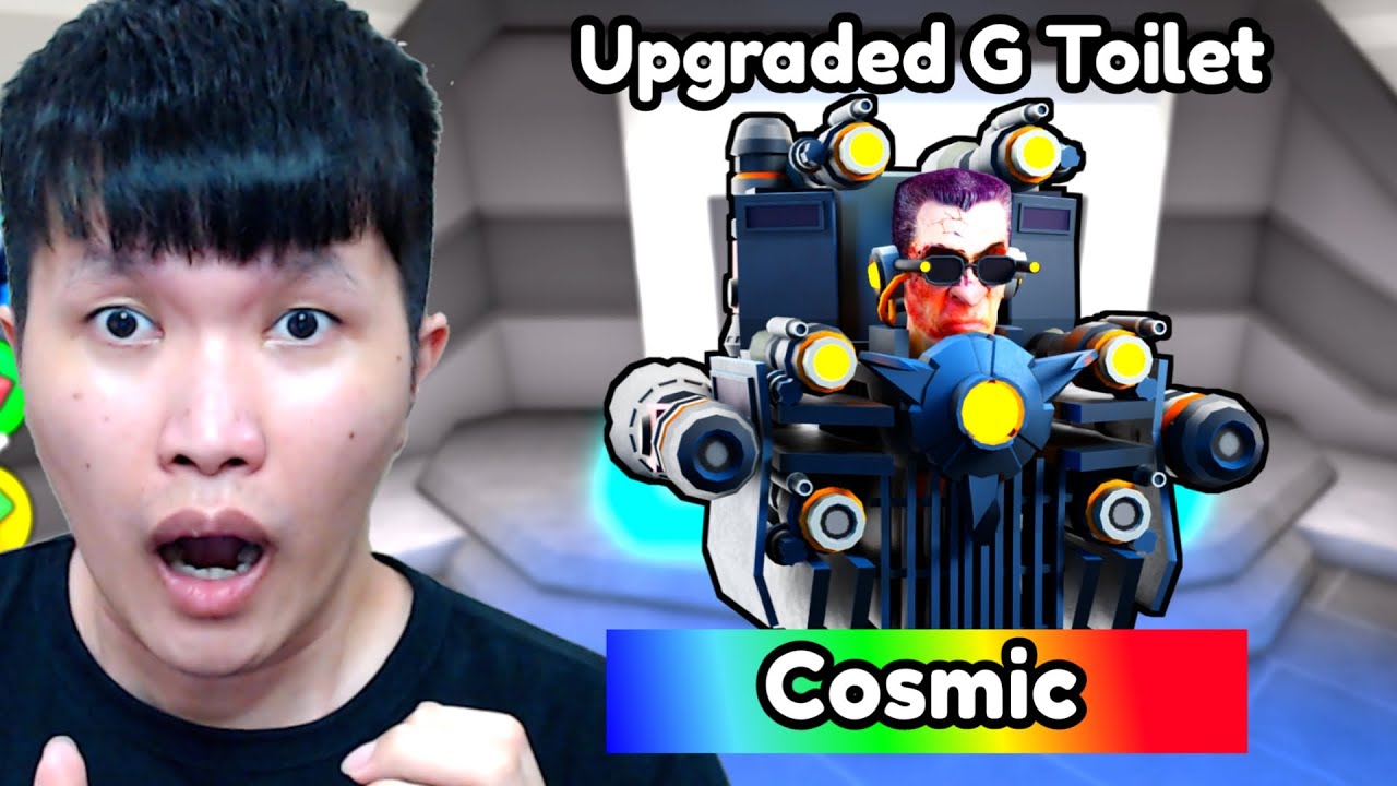 OMG! AKU DAPET UPGRADED G-TOILET DI SKIBIDI TOILET TOWER DEFENSE ROBLOX