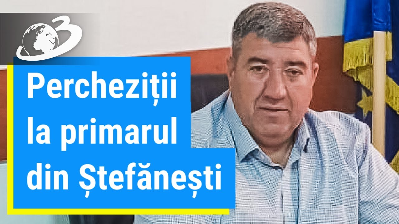 Percheziții la casa primarului din Ștefănești. Acesta ar fi implicat &icirc;ntr-un dosar pentru viol