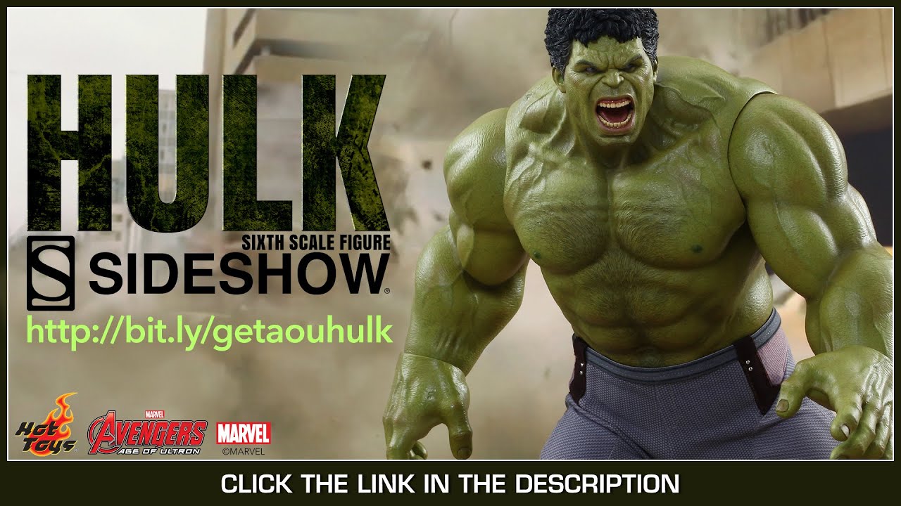 Avengers Age Of Ultron Hot Toys Hulk Movie Masterpiece 1/6 Scale Collectible Figure Review