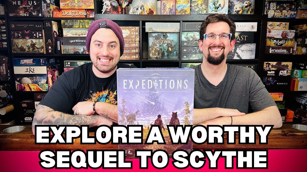 Expeditions Board Game First Impression Review - Sequel to Scythe