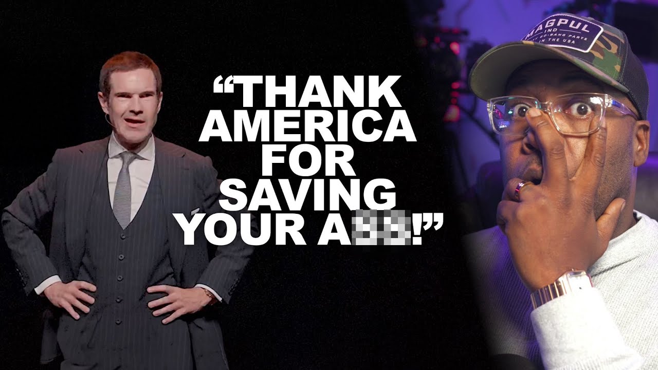 Jimmy Carr Crowd Work American Heckler Gets a History Lesson