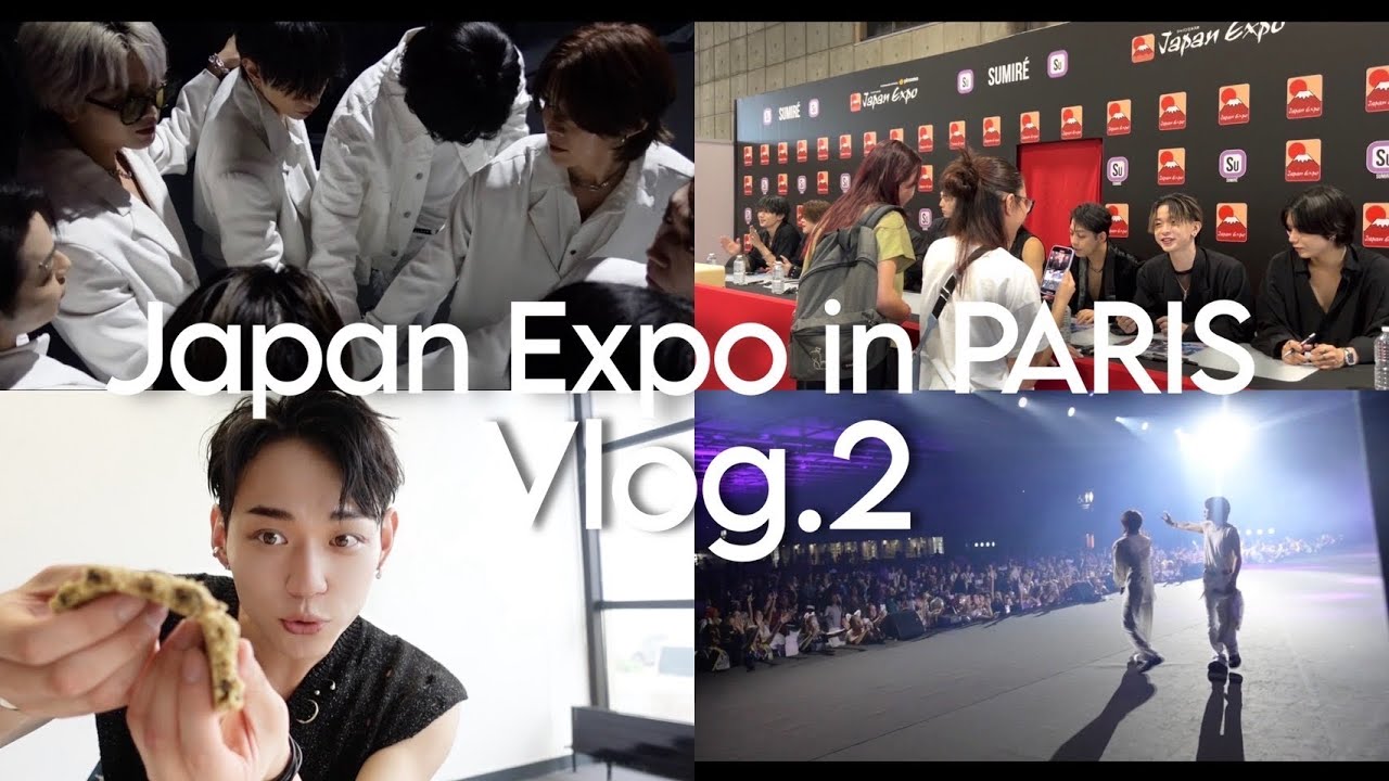 [Ulog] #8 25万人動員を誇るJAPAN EXPO PARISメインステージで大盛況パフォーマンスを披露