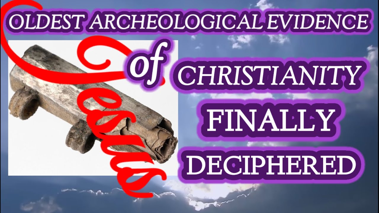 1,800 Year Old Silver Amulet Scroll Finally Deciphered~Proof Christ Was Proclaimed GOD North of Alps