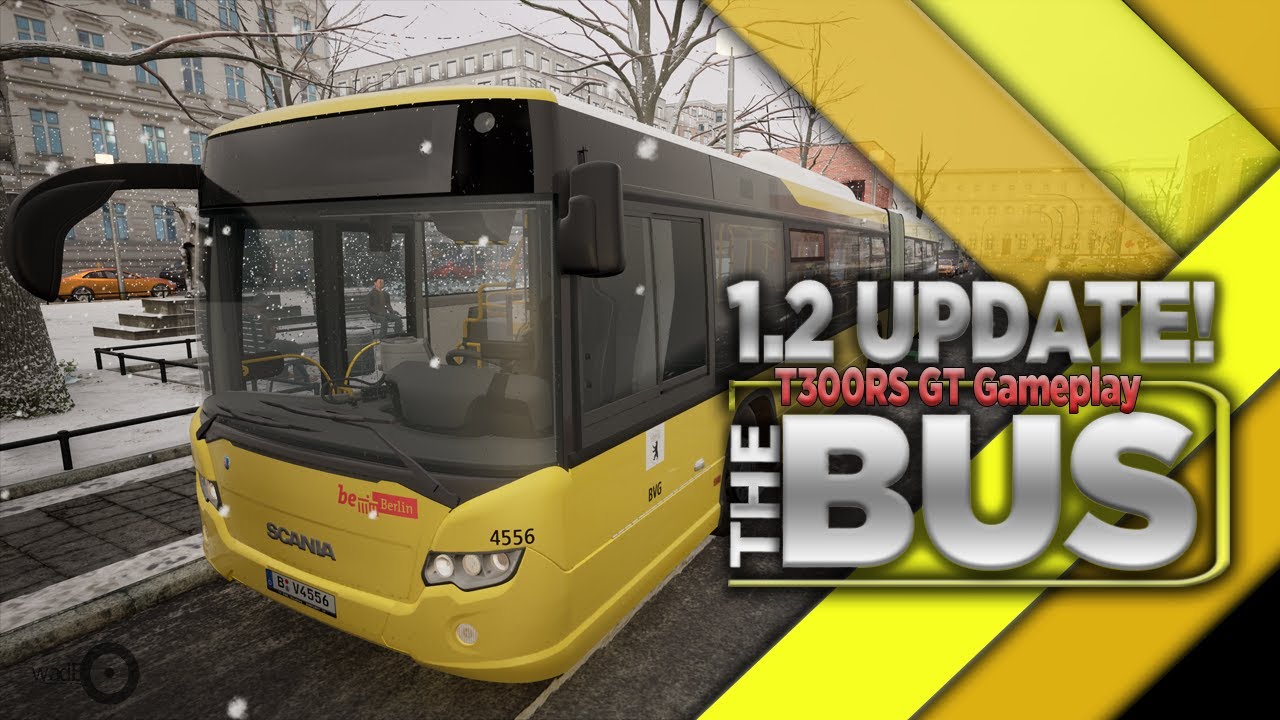 The Bus - 1.2 Update - Own Route | Thrustmaster T300RS Gameplay - Scania 18M