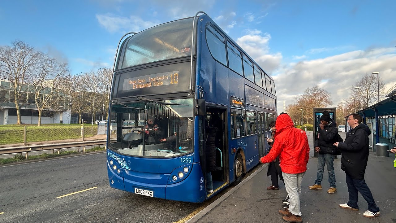 Full Kickdown / Loan | 1255 LK08 FKX | ADL E400 Trident | 10 Gatwick - Kilnwood Vale | zf/€6