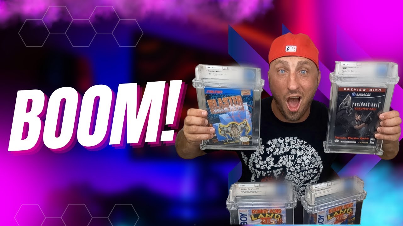 Wata Unboxing : These Graded Games are AWESOME!