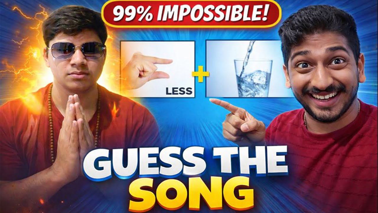TOUGHEST GUESS THE SONG BY EMOJIS CHALLENGE (PART 1)/ft. ⁨@youwan-W⁩ @tappu6