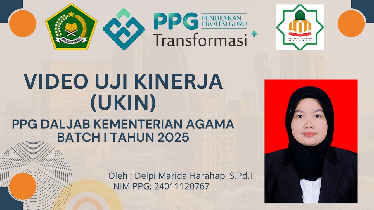 Video Pembelajaran Bahasa Arab UKIN PPG DALJAB Batch I Kemenag Tahun 2025