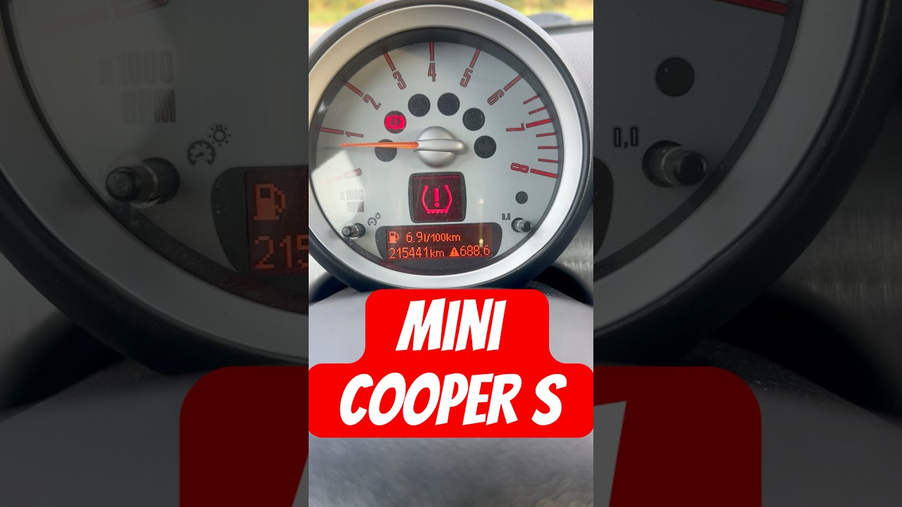 Como Resetear Presi&oacute;n Neum&aacute;ticos de Mini Cooper S #tutorial #mini #neumaticos #pinchazo #rueda