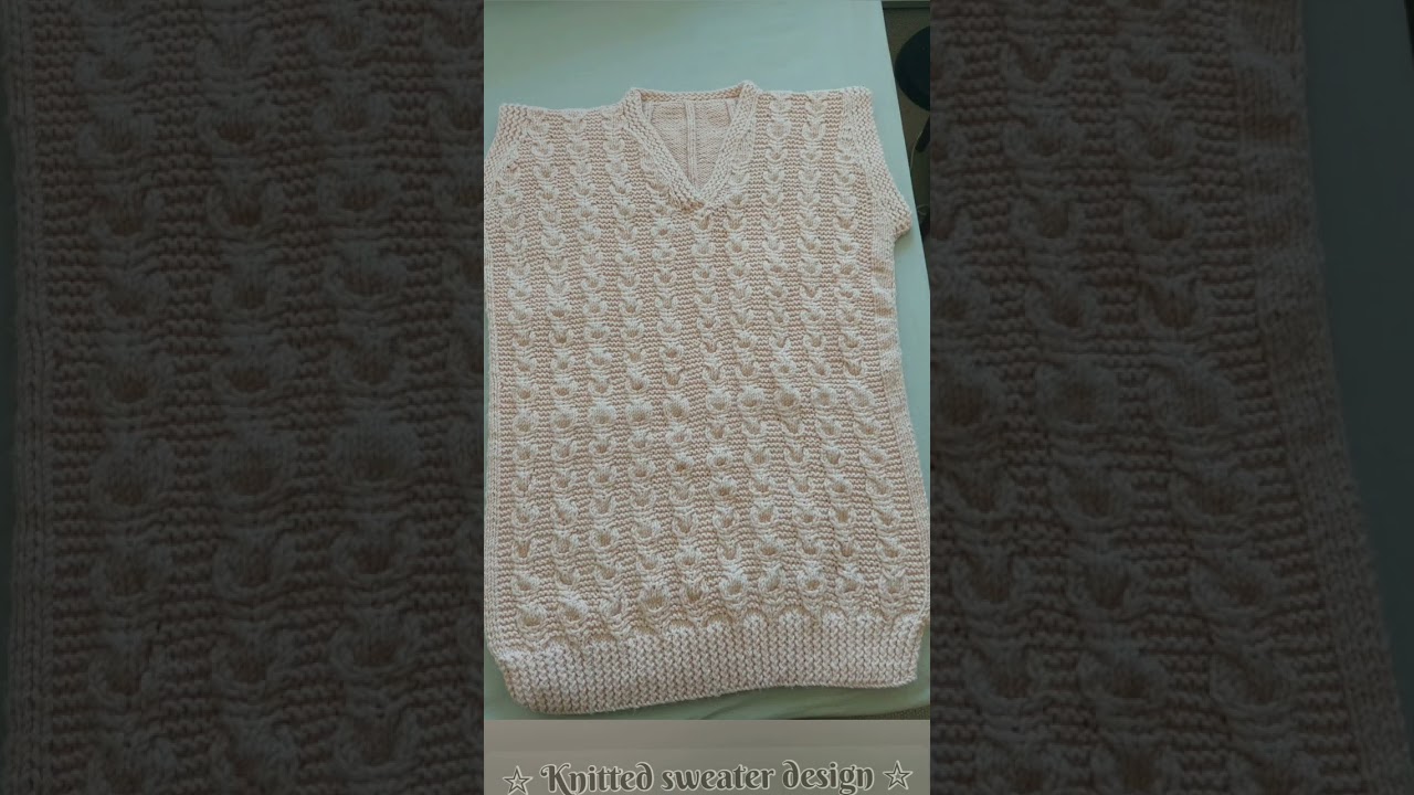 вязаный свитер в подарок #шорты #изготовлениеподарков