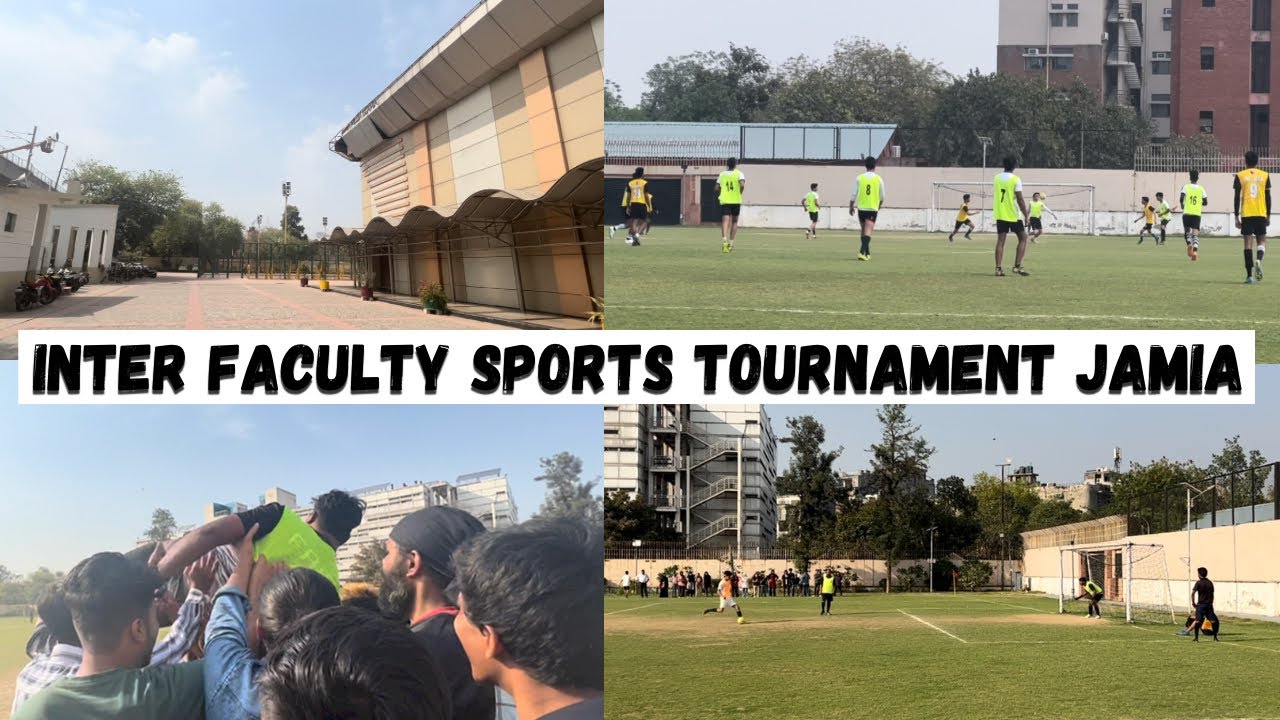 Inter Faculty Sports Tournament of Jamia | Sports Complex | JMI Vlogs