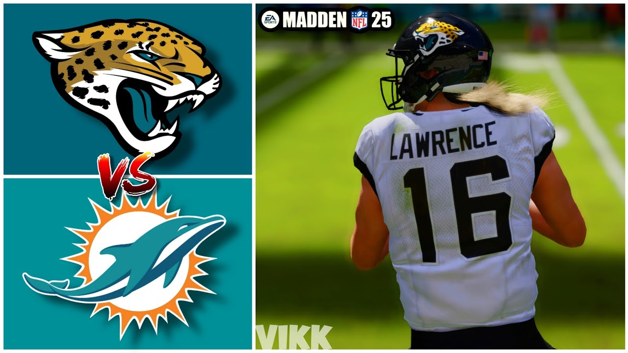 Jaguars vs Dolphins Week 1 Simulation (Madden 25 Rosters)