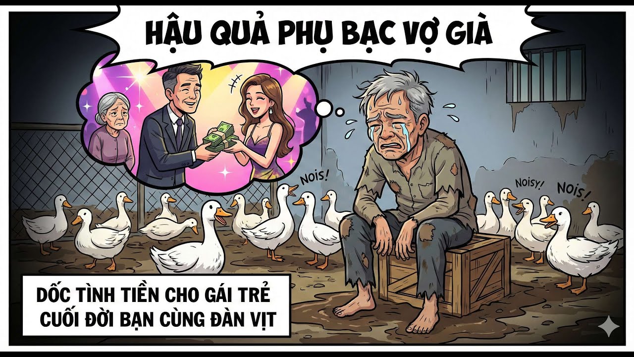 Vợ Già Không Thương Lại Thương Gái Trẻ, Cú Chốt Trắng Tay Của Đại Gia U60