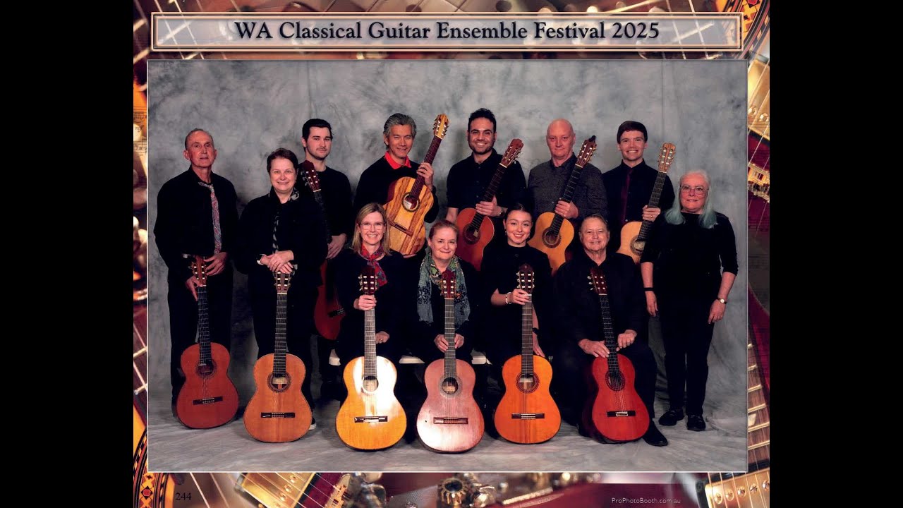 WA Guitar Orchestra at the  2025 Western Australian Classical Guitar Ensemble Festival