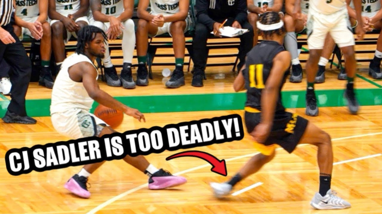 😡 Detroit Cass Tech vs King 🔥| Never Talk Trash to CJ Sadler Jr… He’ll Make You PAY 😤