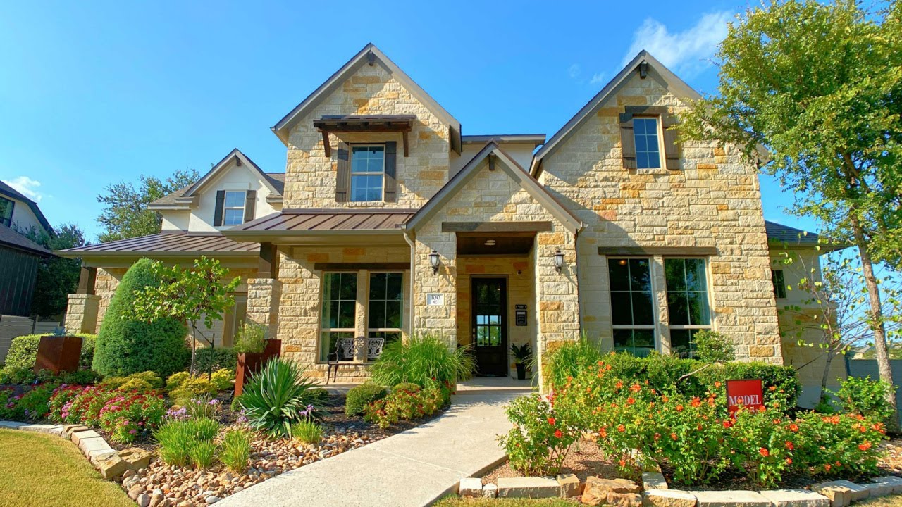 3600+ sq ft Weston Plan by Coventry Homes around Austin, TX | Wolf Ranch Hilltop