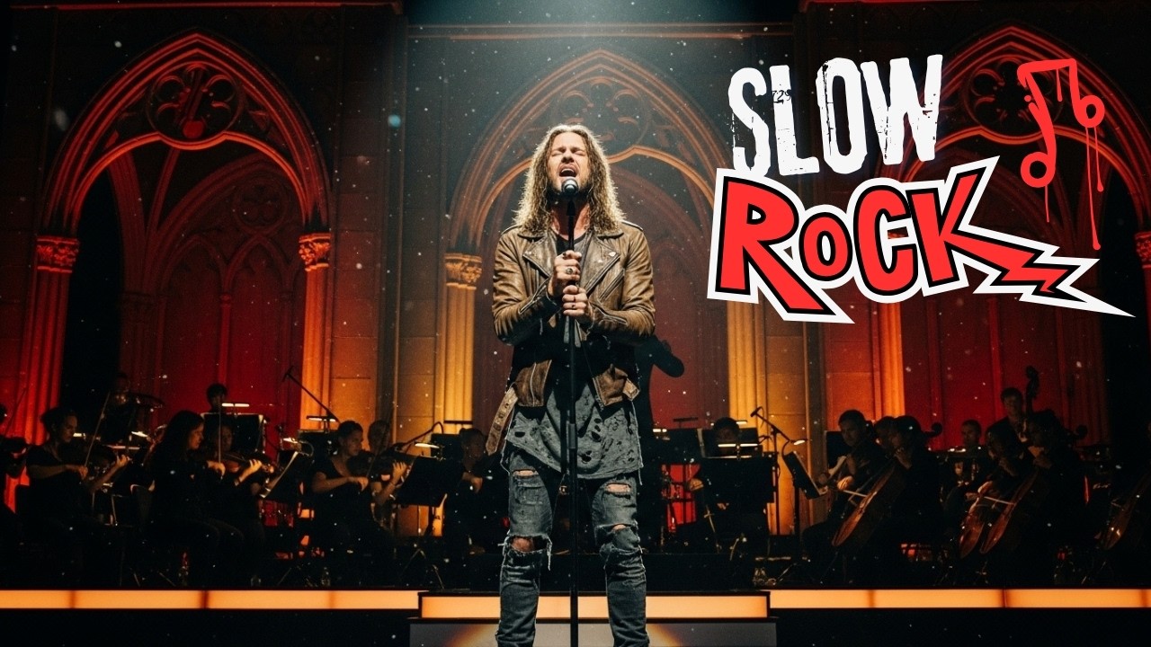 Epic Slow Rock Orchestra 🎻 Dramatic Rock Ballads Masterpiece