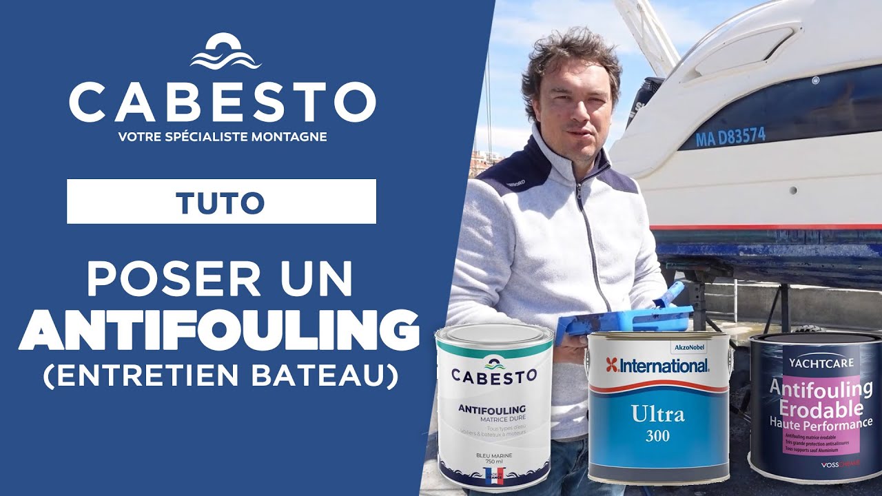 CABESTO TUTO : Comment poser un ANTIFOULING sur votre bateau ?