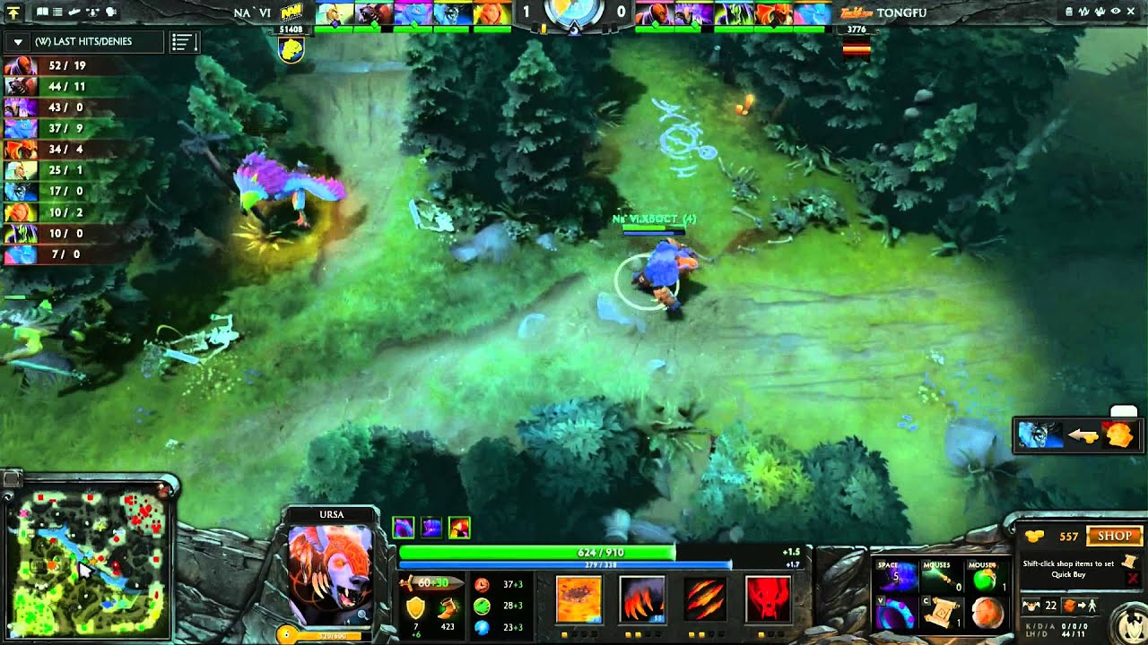 Na'Vi vs TongFu UB Round 2A 2 of 3   Russian Commentary