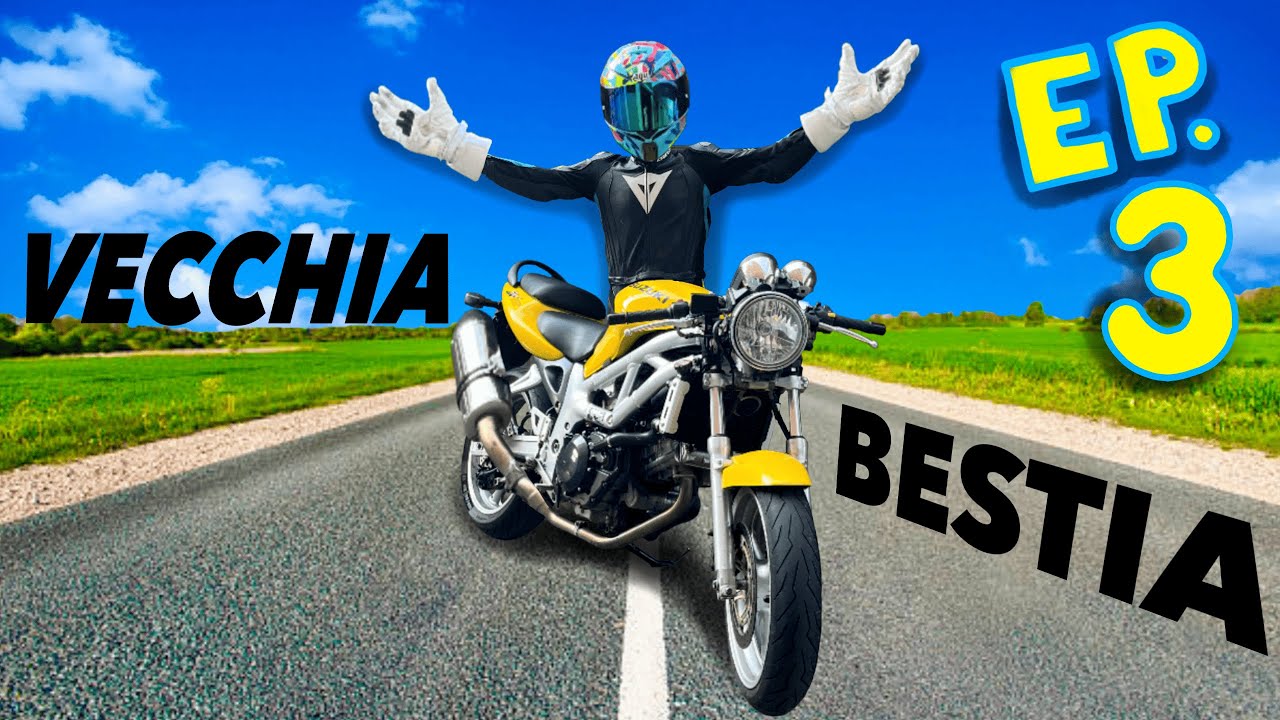 FINALMENTE IL RITORNO A CASA IN MOTO | EP.03 | SUZUKI SV 650