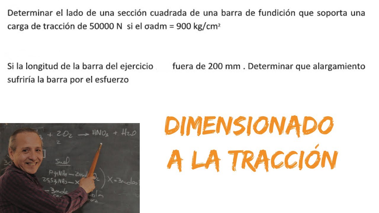 Dimensionado a la Tracci&oacute;n