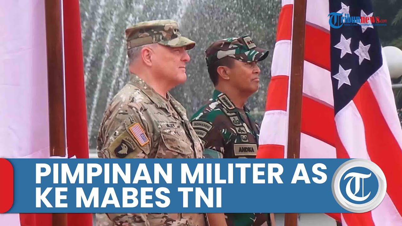 Momen Jenderal Andika Perkasa Terima Kunjungan Pimpinan Militer AS di Mabes TNI untuk Kerja Sama