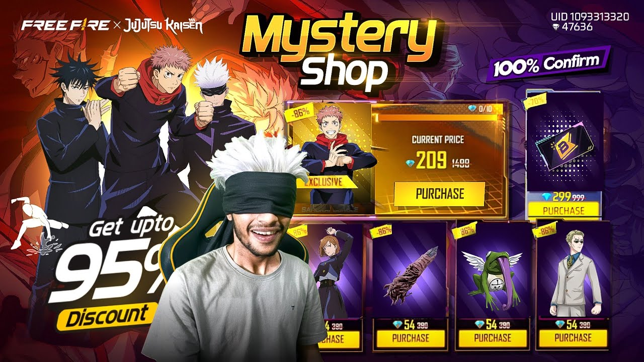 JANUARY MYSTERY SHOP ☠️ Free Fire Max