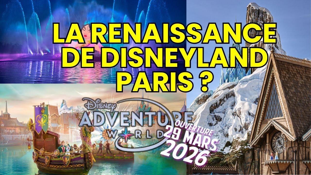 NOUS CONNAISSONS LA DATE D’OUVERTURE DE DISNEY ADVENTURE WORLD ! – Conférence de Disneyland Paris