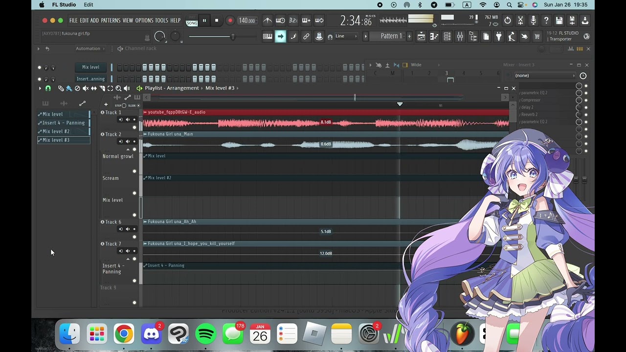 Fukouna Girl // Otomachi Una (Synth V) (Cover)