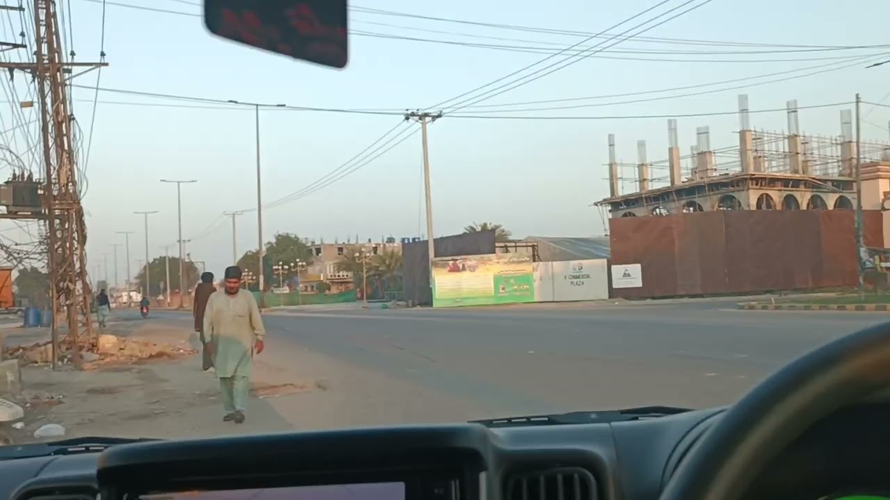 Morning Drive to Office 