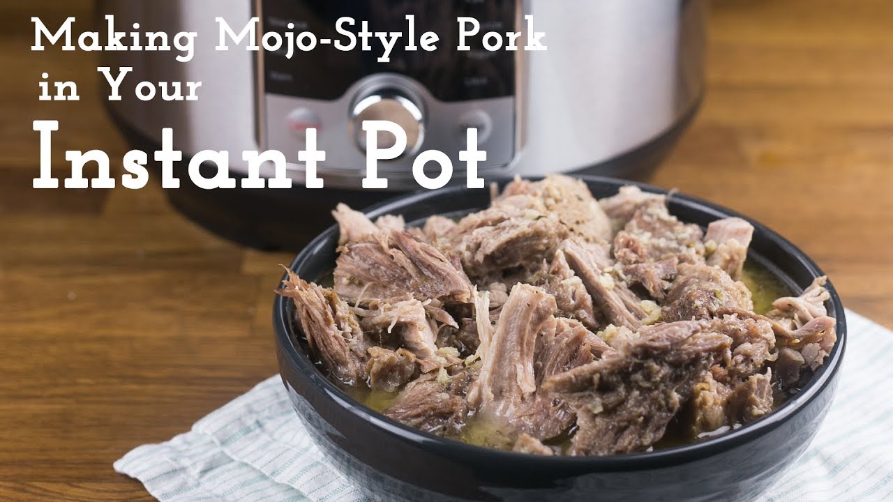 Making Mojo Style Pork in Your Instant Pot