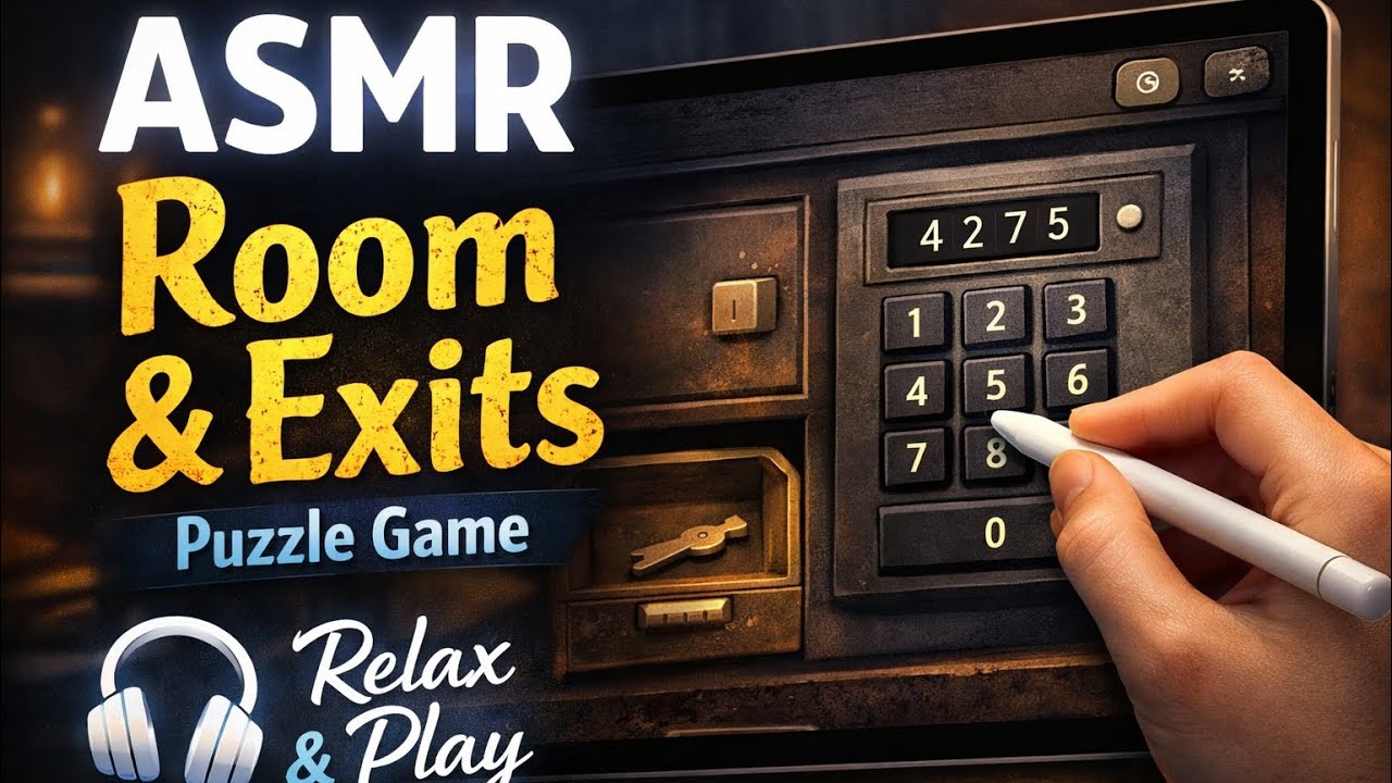 ASMR Room and Exits | Puzzle relaxante | Capítulo 1 