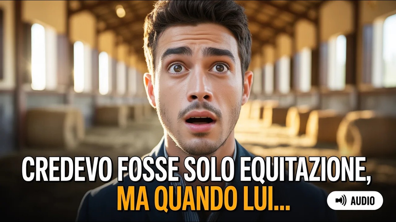 Credevo fossero solo lezioni di equitazione, ma quando lui mi baciò, il mondo crollò.