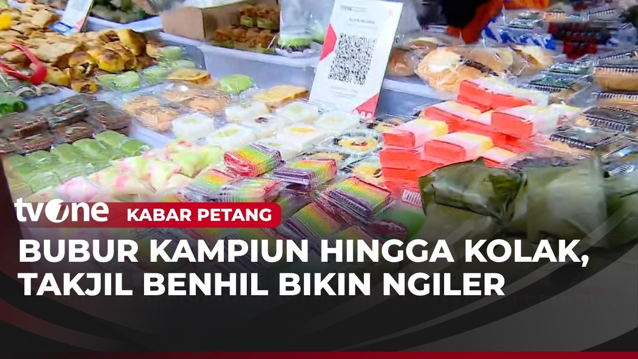 Berbagai Macam Takjil Melimpah di Benhil | Kabar Petang