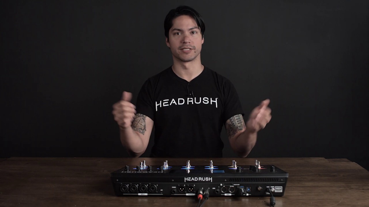HeadRush Looperboard Tutorial - Backing Track Player