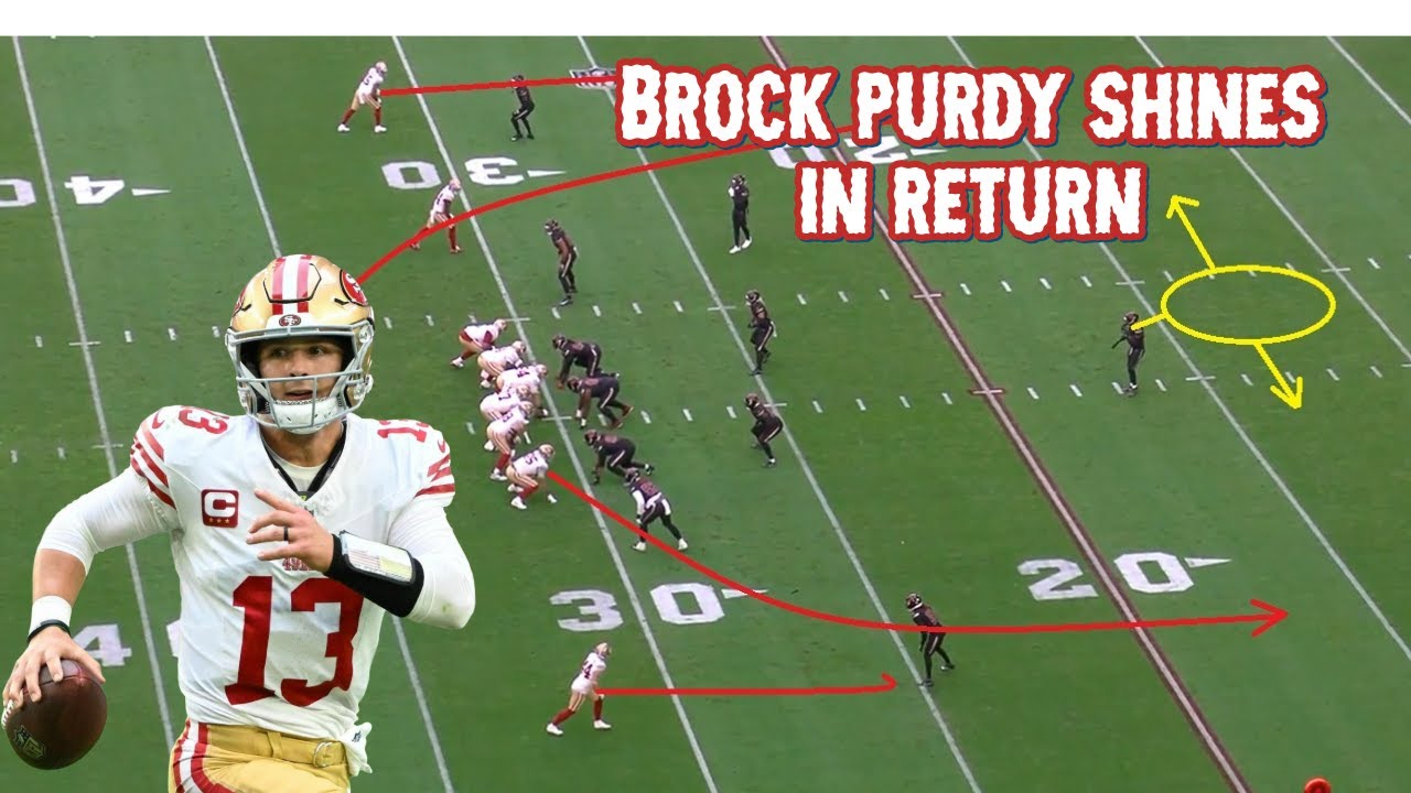 49ers Playbook: Brock Purdy shines in return