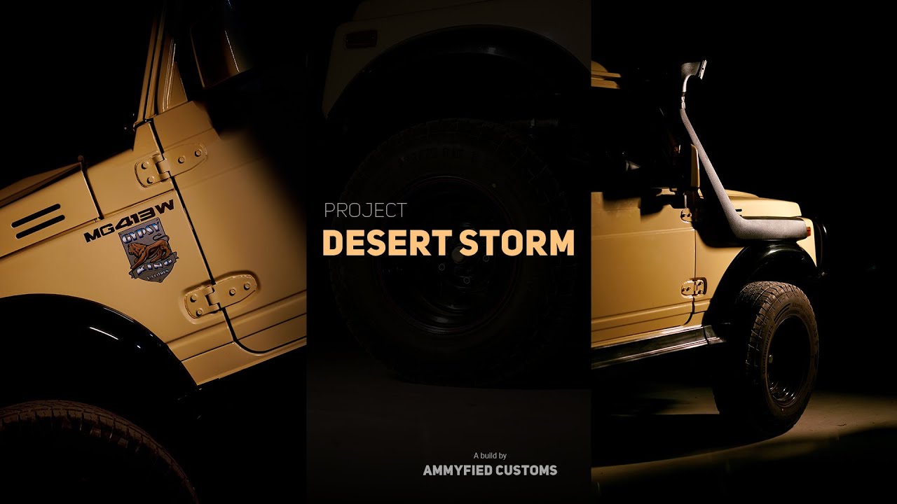 Desert Storm Gypsy | A build by Ammyfied Customs #gypsy #ammyfied