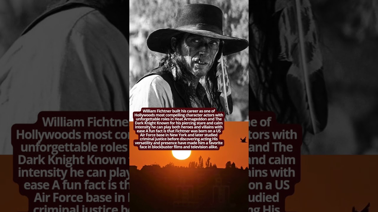 William Fichtner The Master of Intense Roles #hollywoodbuzz #facts #vintage #western