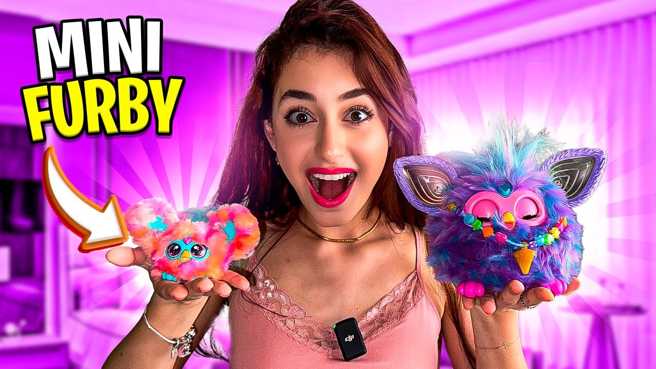 O FURBY TEM MINIATURA!!!