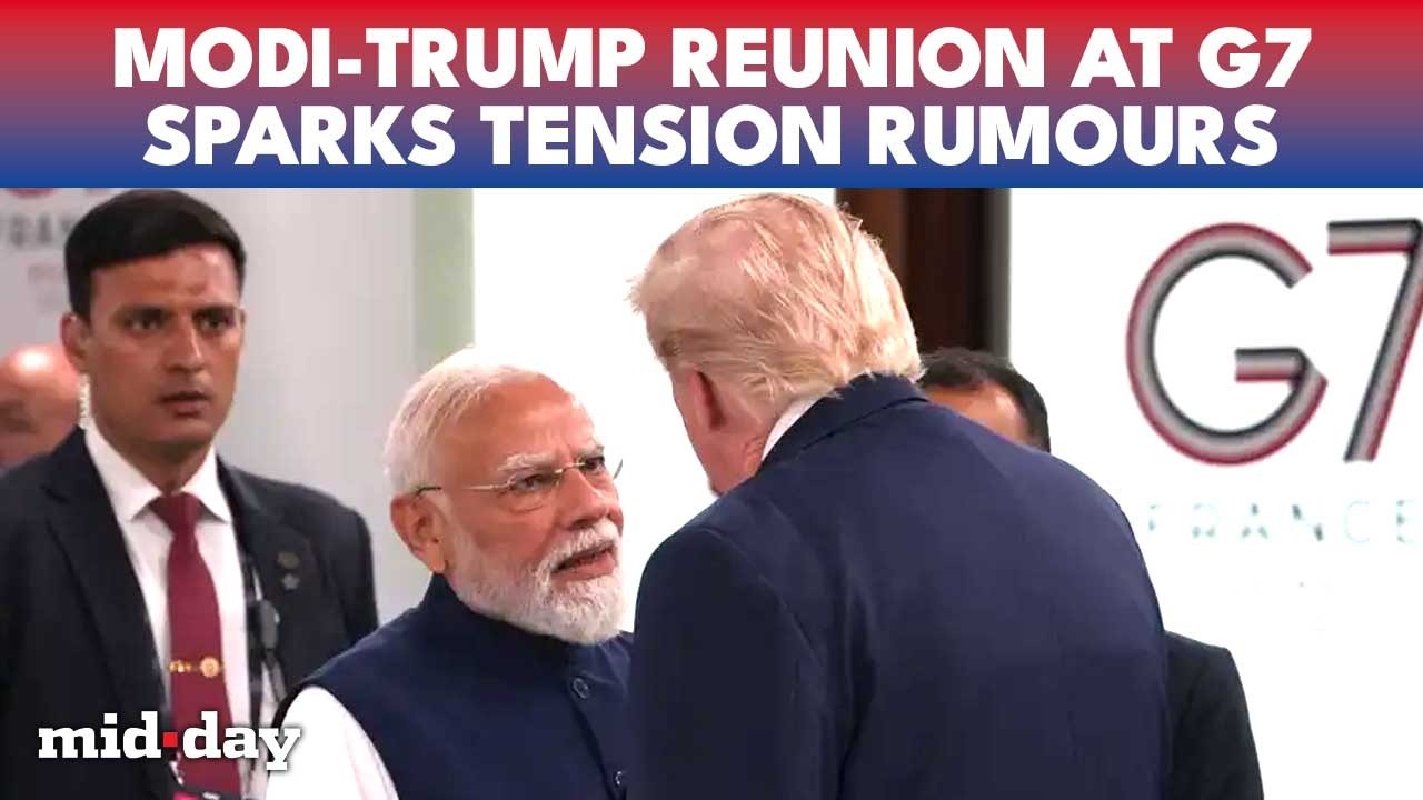 Modi MEETS Trump At G7, But Where Was The FAMOUS HUG? | US-India Tensions