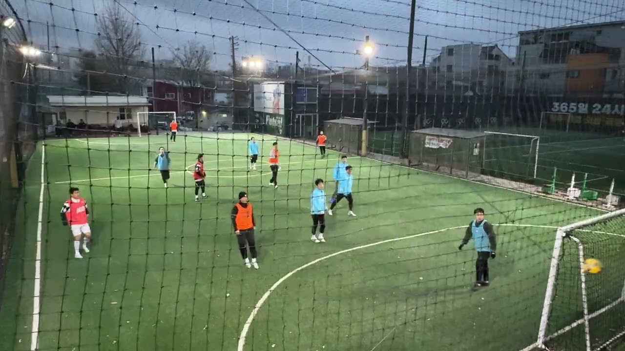 KCMU  VS FC화랑 1차 풋살 실력 