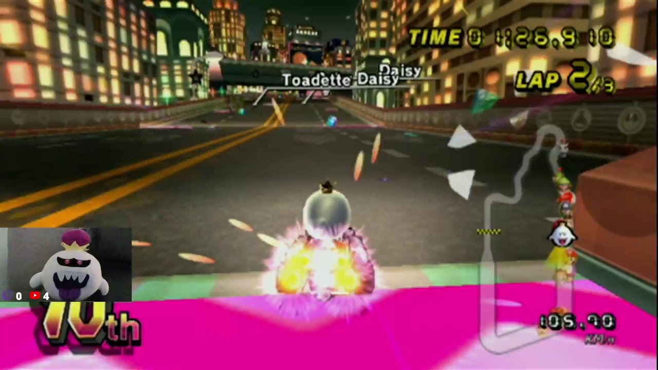 King Boo attempts Mario Kart Wii 24 Players | Live