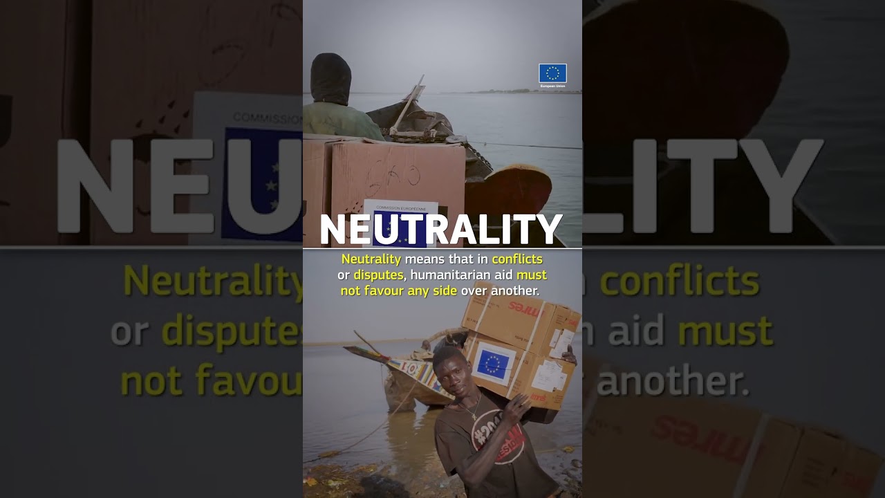 What are the 4 humanitarian principles?